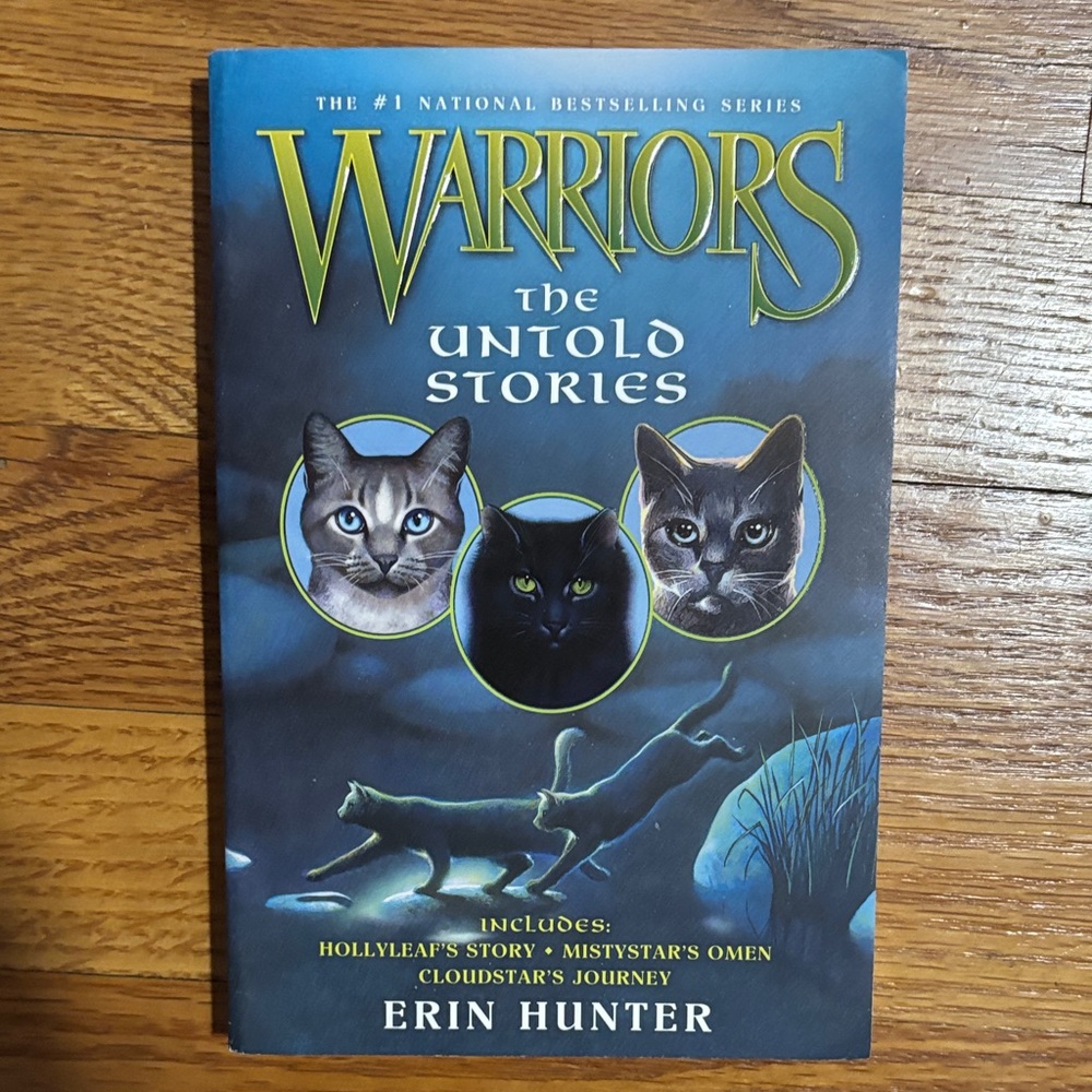 Warriors: The Untold Stories by Hunter - Blue Cover